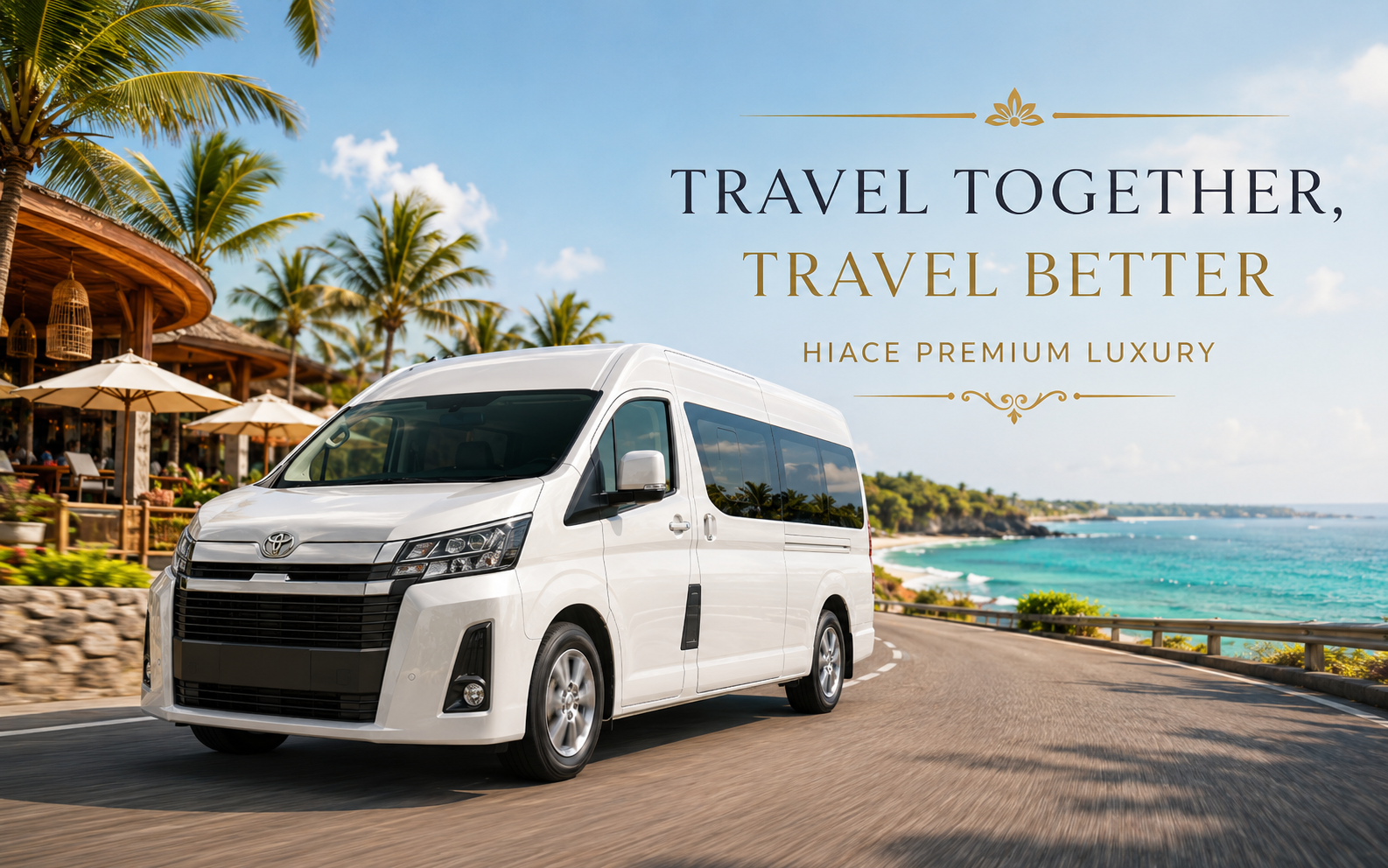 Travel Together, Travel Better – Hiace Premium Luxury